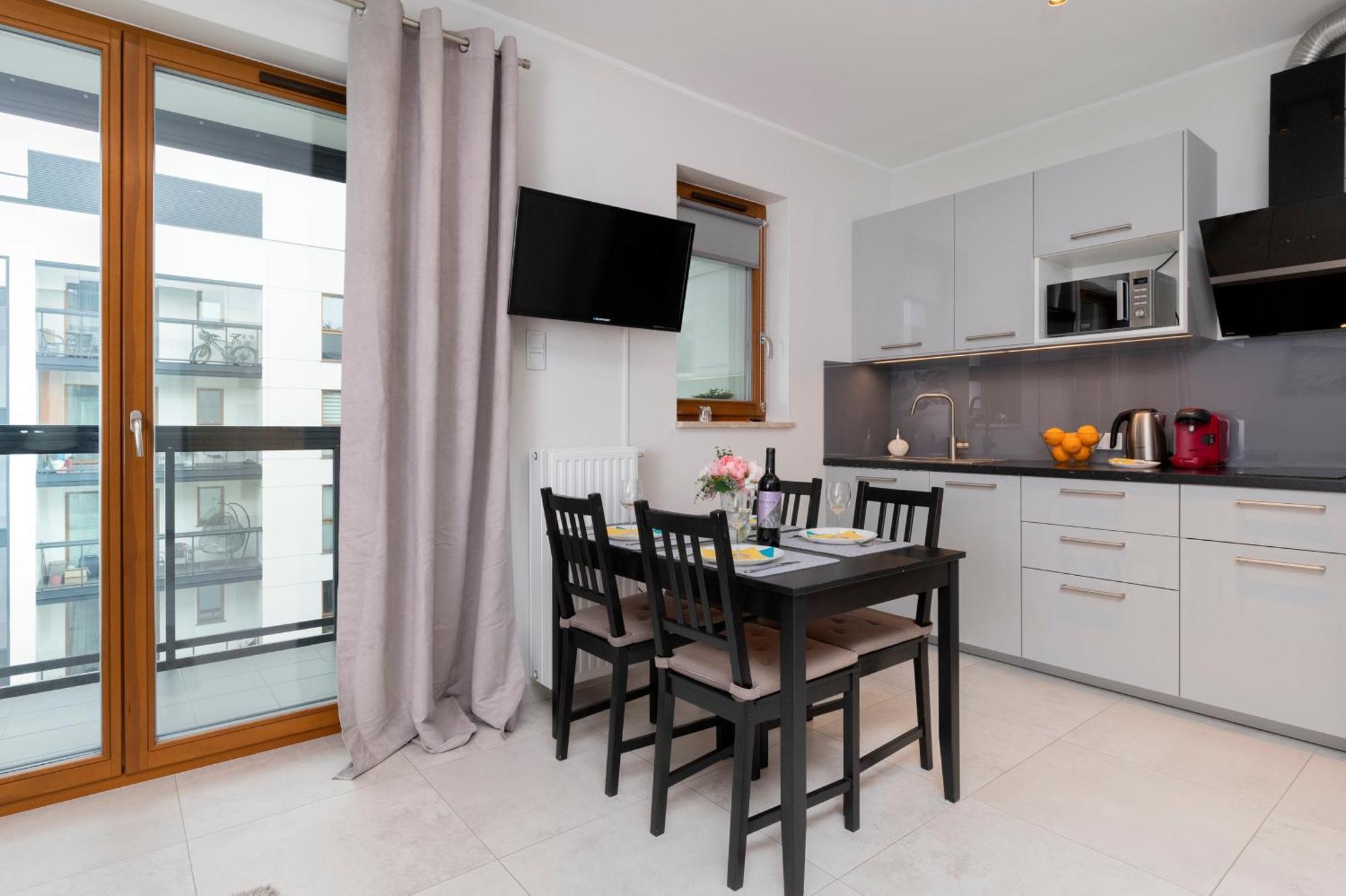Apartament Z Widokiem Na Morze Obok Parku Millenium W Gdansku By Noclegi Renters Buitenkant foto