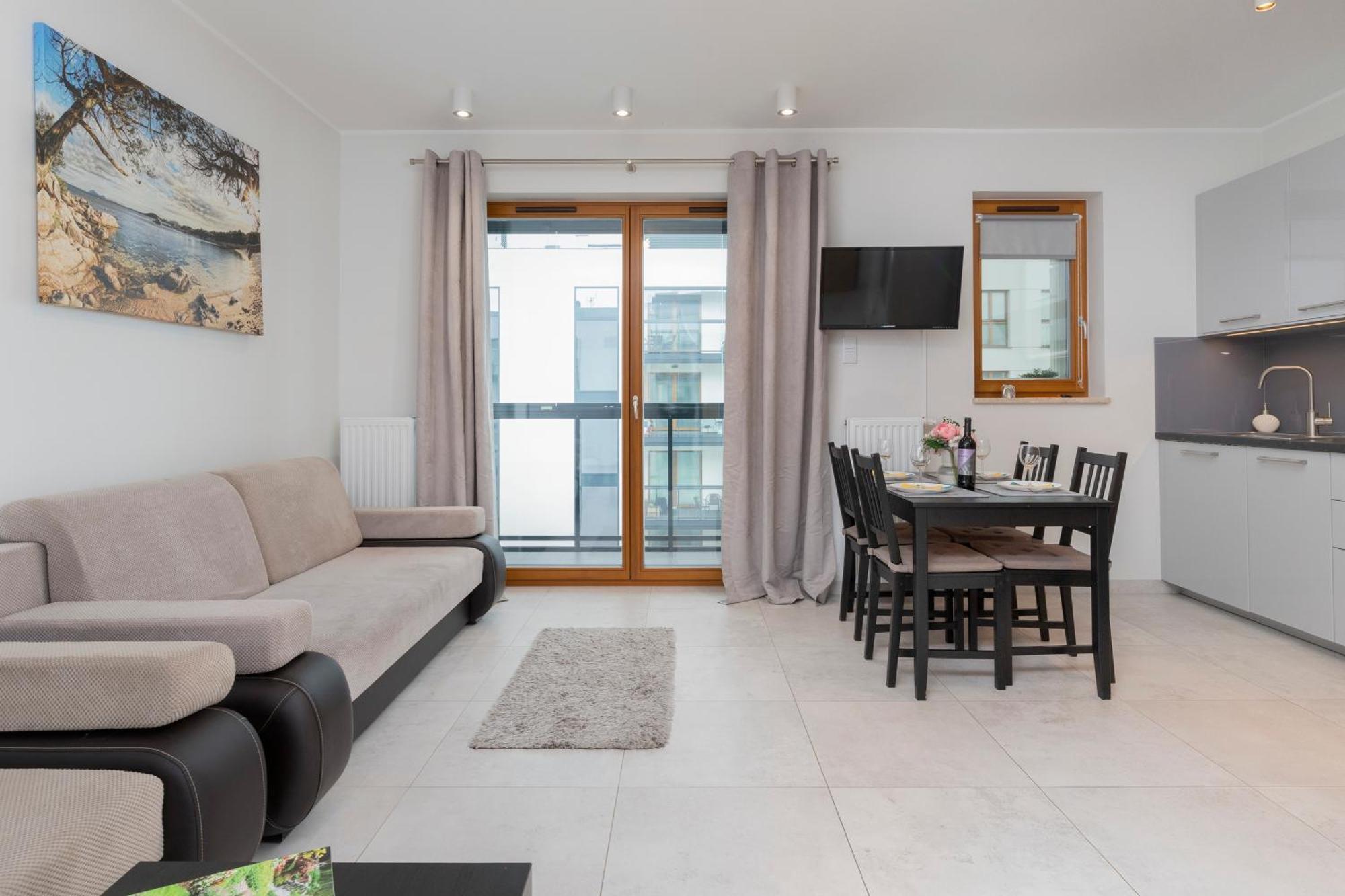 Apartament Z Widokiem Na Morze Obok Parku Millenium W Gdansku By Noclegi Renters Buitenkant foto